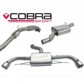 AU26a Cobra Sport Audi TT (Mk2) 2.0 TFSI Quattro 2012> Turbo Back Package (Sports Cat / Resonated)